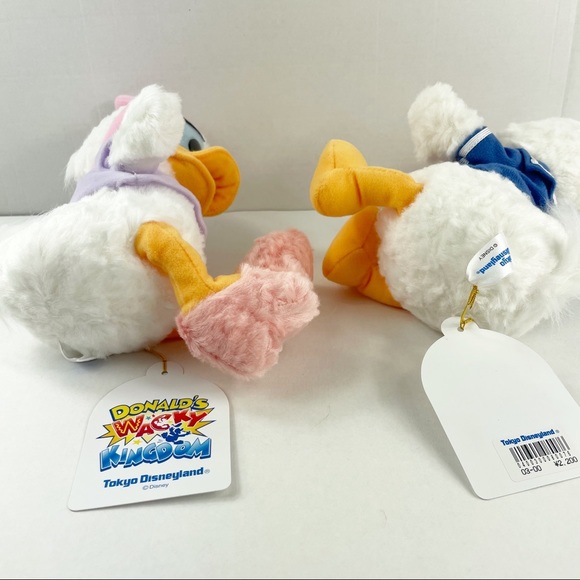 Japanese Disney Donald Daisy Duck Plush Stuffed Animals - Picture 11 of 13